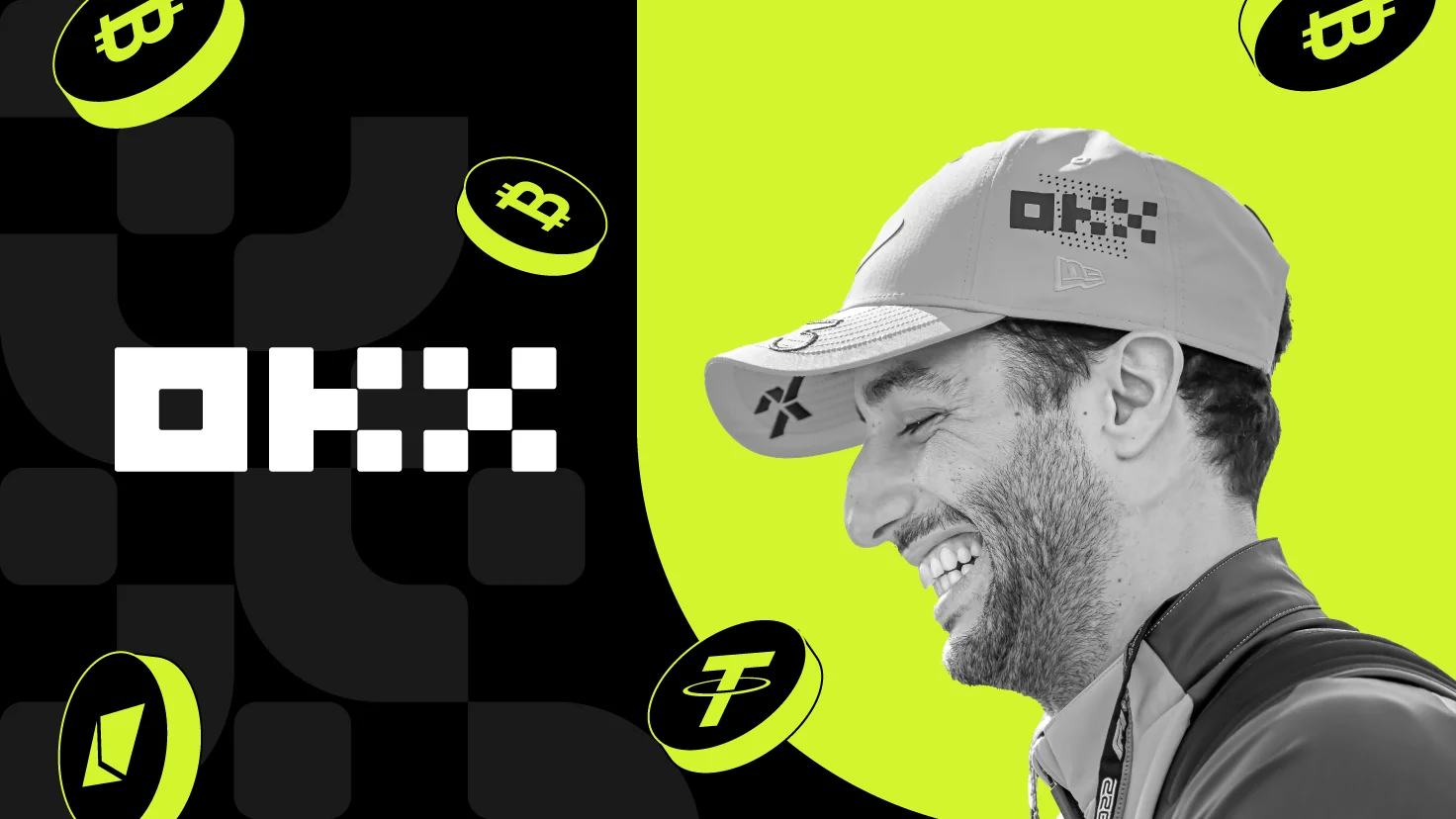 F1 Star Daniel Ricciardo Signed with Crypto Exchange OKX