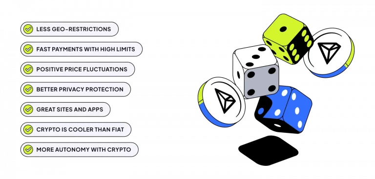 why playing on tron dice sites is beneficial