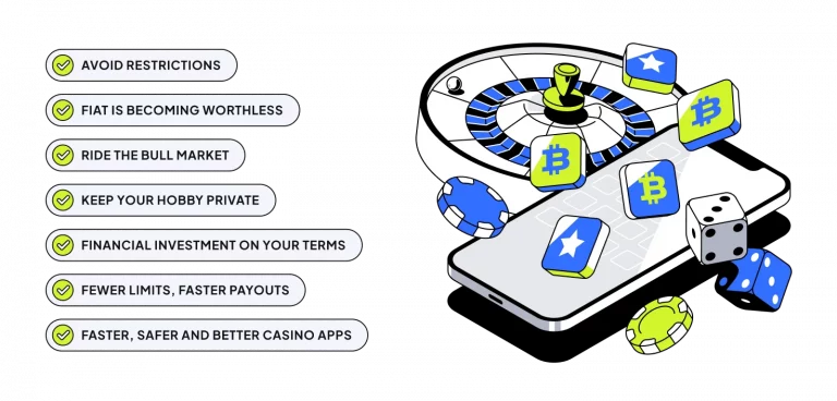 why crypto casino apps are great